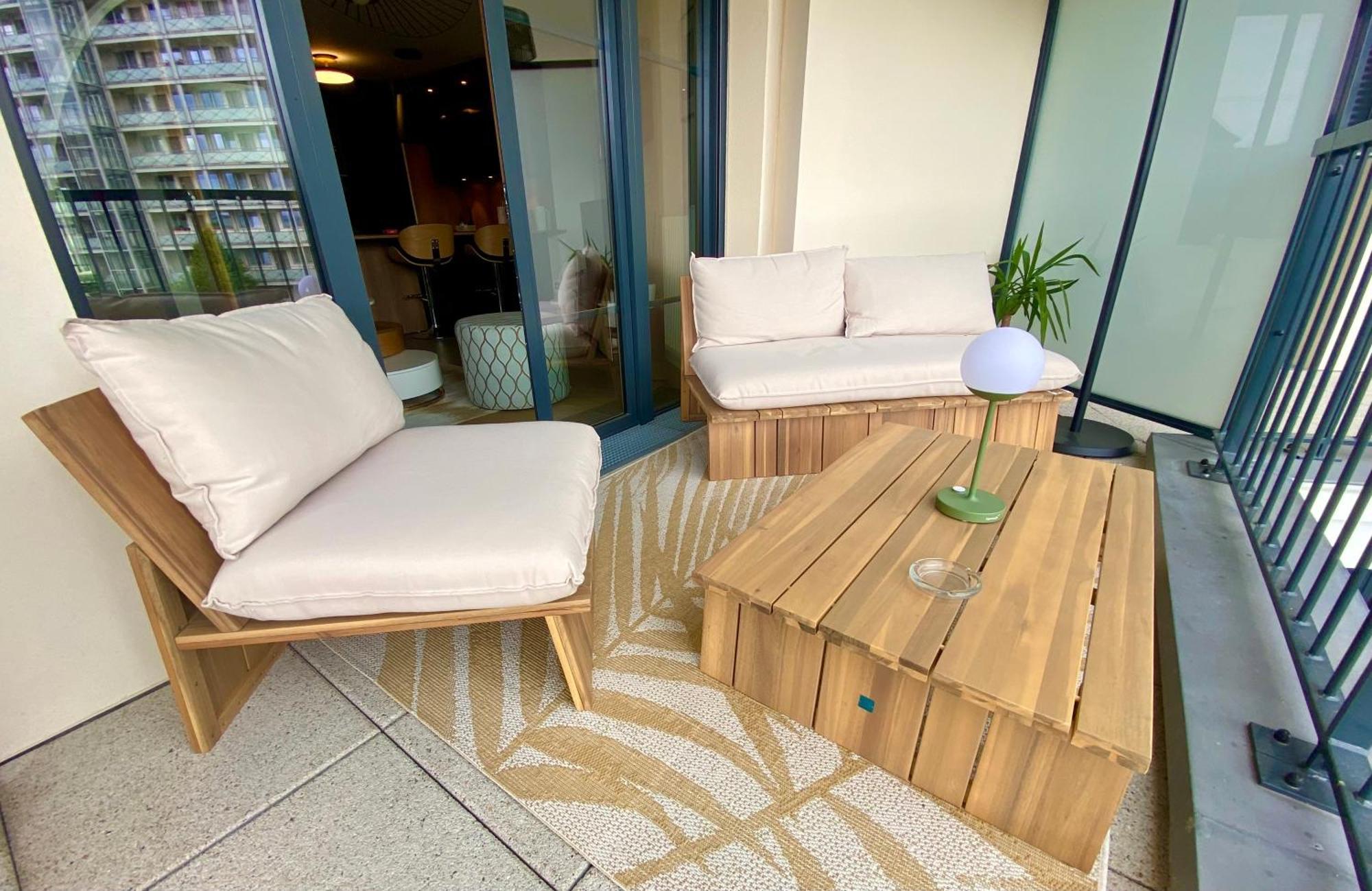 Sublime Appartement 4 Etoiles Neuf T3 Aputeaux 61M2 Proche La Defense, 10M2 De Terrasse Avec Magnifique Vue Esterno foto